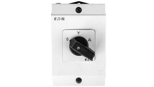 Łącznik krzywkowy gwiazda-trójkąt 3P 20A w obudowie IP65 T0-4-8410/I1 207140