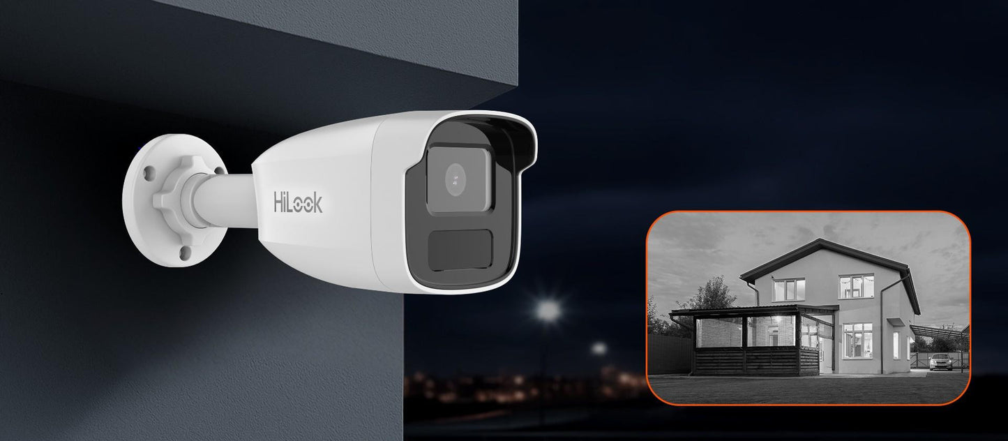Zestaw monitoringu Hilook 8x kamera IPC-B440H(4mm)(C) z dyskiem 2TB