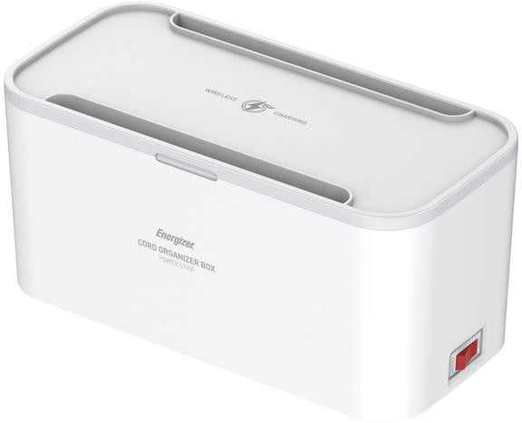 LISTWA ANTYPRZEPIĘCIOWA Z ZABEZPIECZENIEM Energizer 5x SCHUKO 2x USB-A 1x USB-C 2500W 10A KABEL 2M