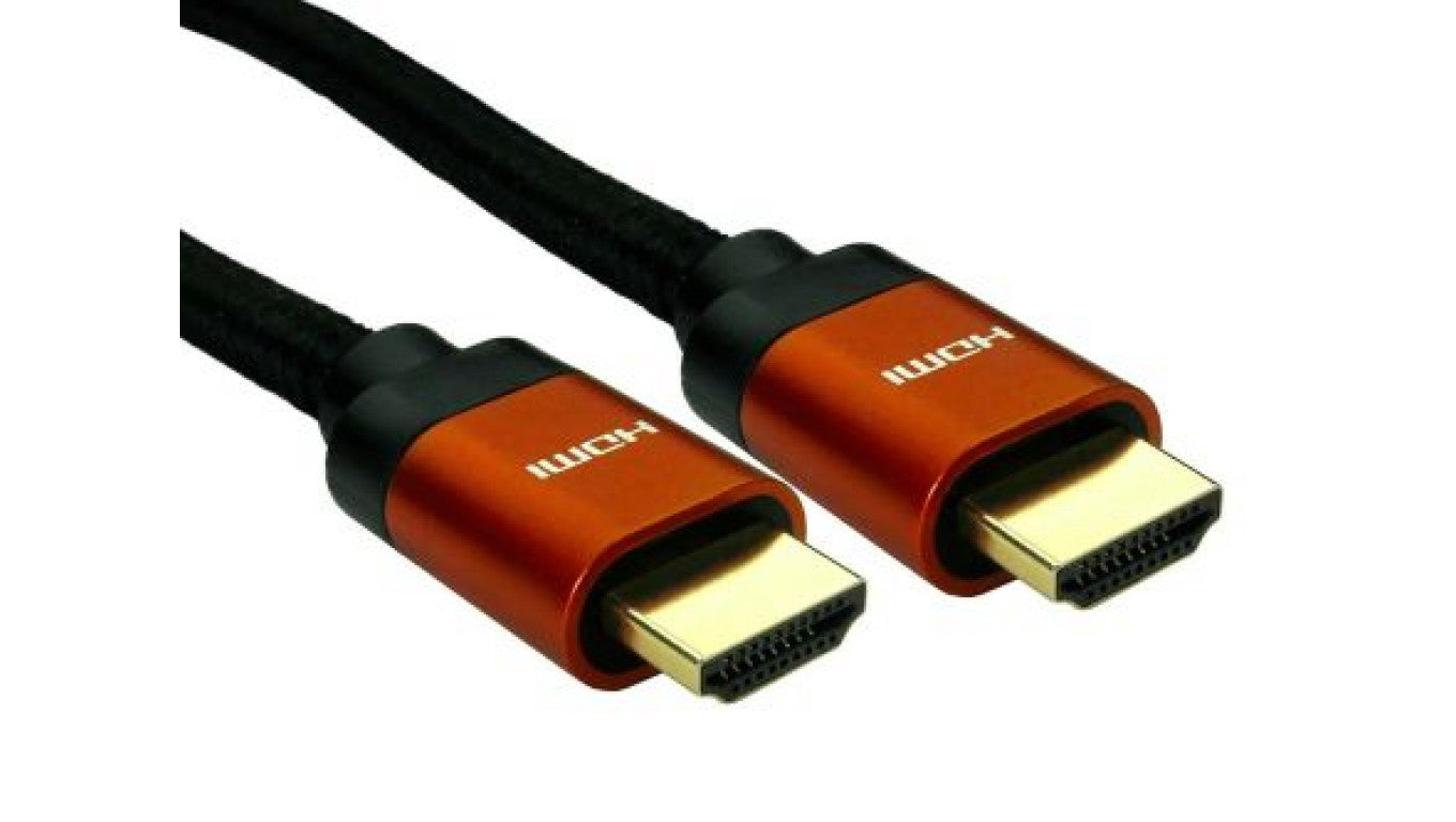 5m 8K HDMI M-M 26awg Copper/Orange Alumi