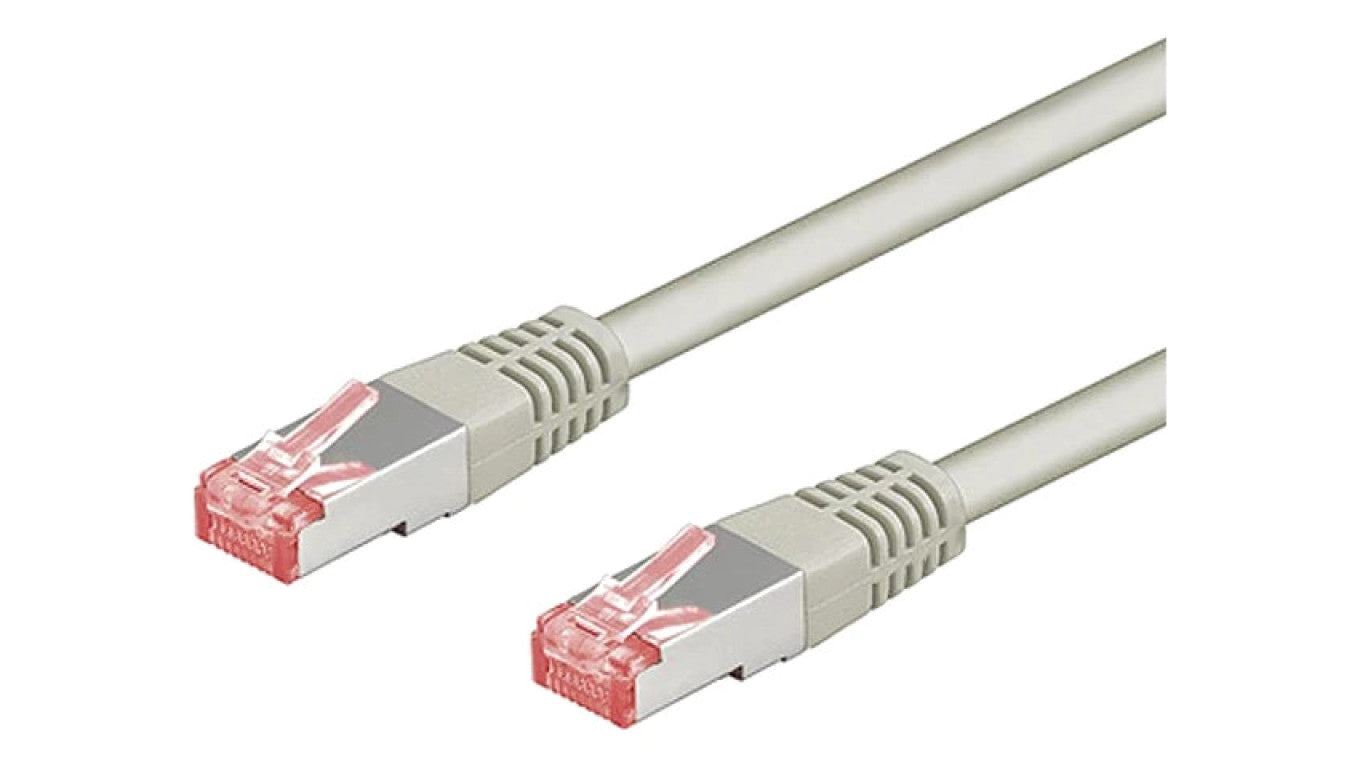 Patch cord S/FTP 6 linka Cu LSZH szary 7,5m 28AWG 50890