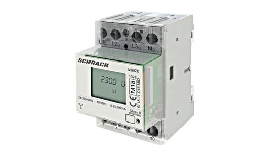 Licznik energii modułowy , 4-przew., bezpośredni 65A, RS485