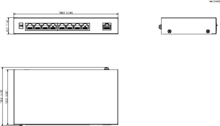 SWITCH DAHUA SF1009P