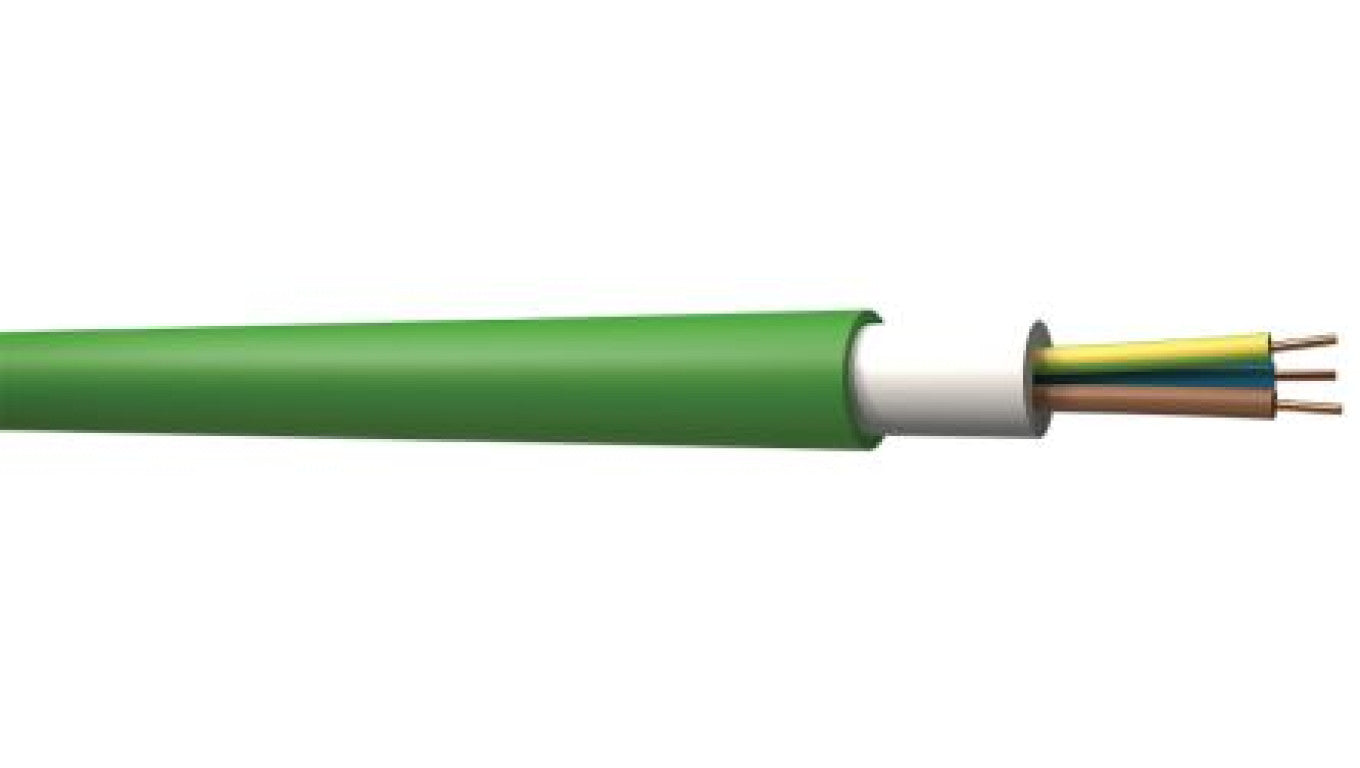 Kabel elektryczny Nieekranowany 3 1,5 mm² 0.6/1 kV Niska emisja dymu, bez halogenu (LSZH) 100m RS PRO