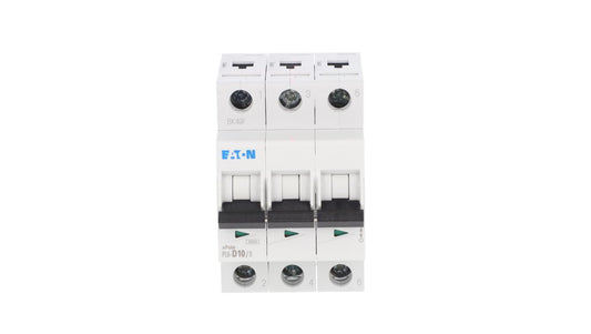 Wyłącznik nadprądowy 3P D 10A 6kA AC PL6-D10/3 286611