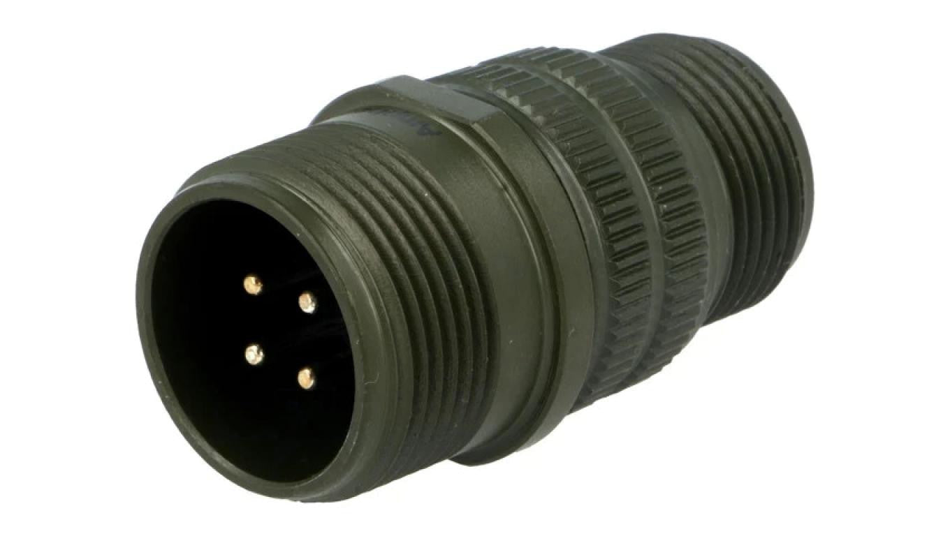 Złącze okrągłe rozmiar 14S MS/DS stop aluminium DS3101A 14S-2P