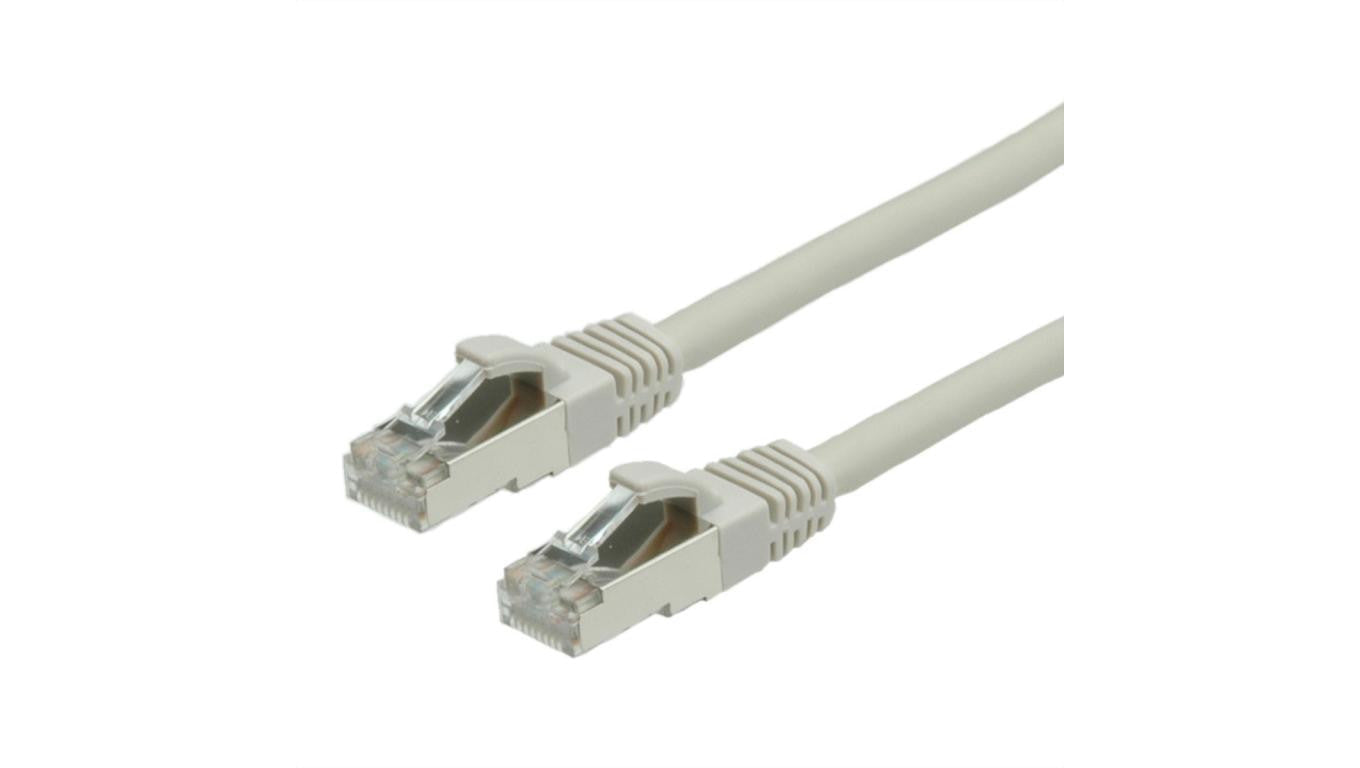 VALUE Kabel krosowy kat. 6 (klasa E) S/FTP (PiMF), LS0H, szary, 1,5 m