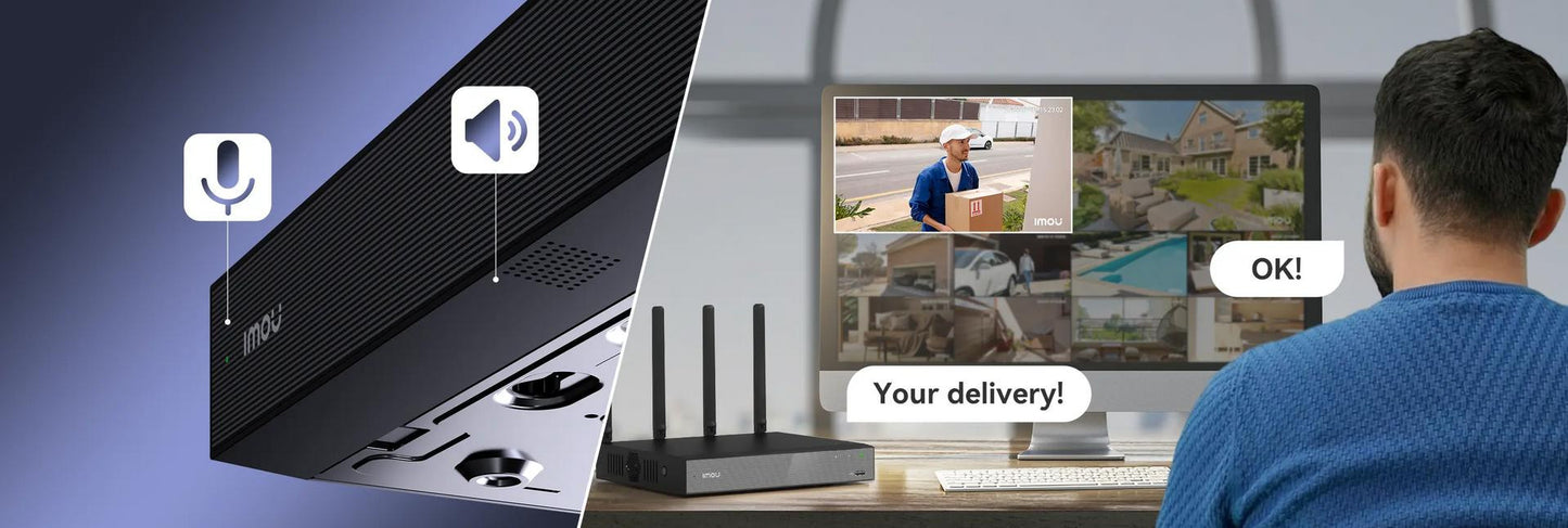 Rejestrator IP Imou N118W Wi-Fi 18- kanałowy