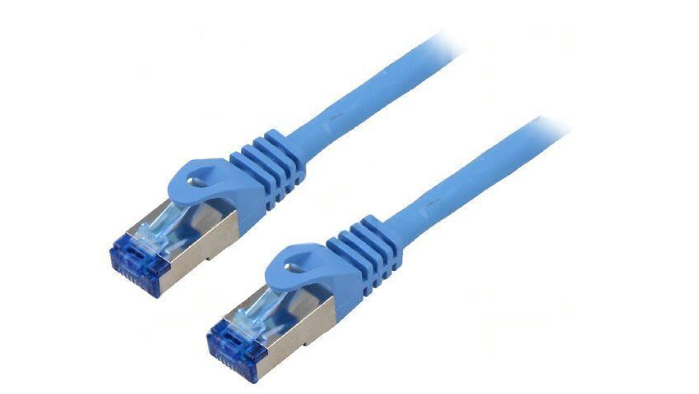 Patch cord S/FTP Cat: 6a RJ45 wtyk z obu stron linka CCA 20m PCF6A-10CC-2000-B