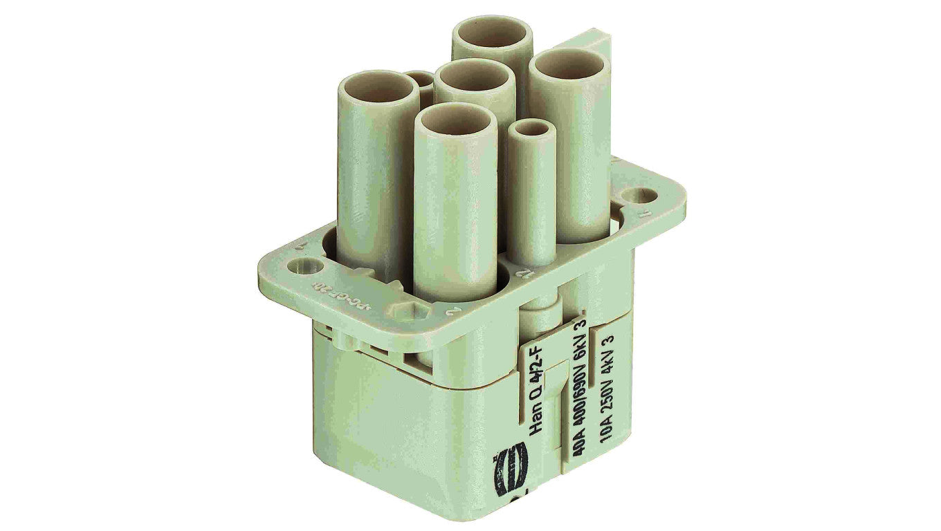 Złącze HDC żeńskie Han Q 6-PIN Compact 9120063141
