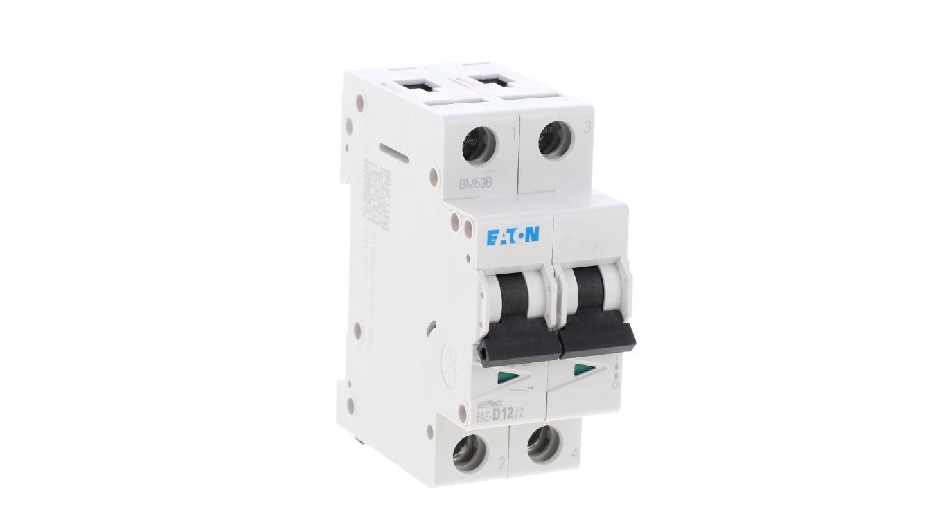 Wyłącznik nadprądowy 2P D 12A 15kA AC FAZ-D12/2 278780