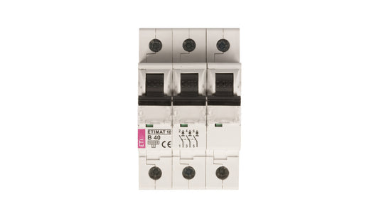 Wyłącznik nadprądowy 3P B 40A 10kA AC ETIMAT10 002125720