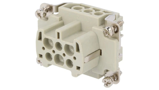 Złącze HDC żeńskie 6-PIN 500V T2040062201-000