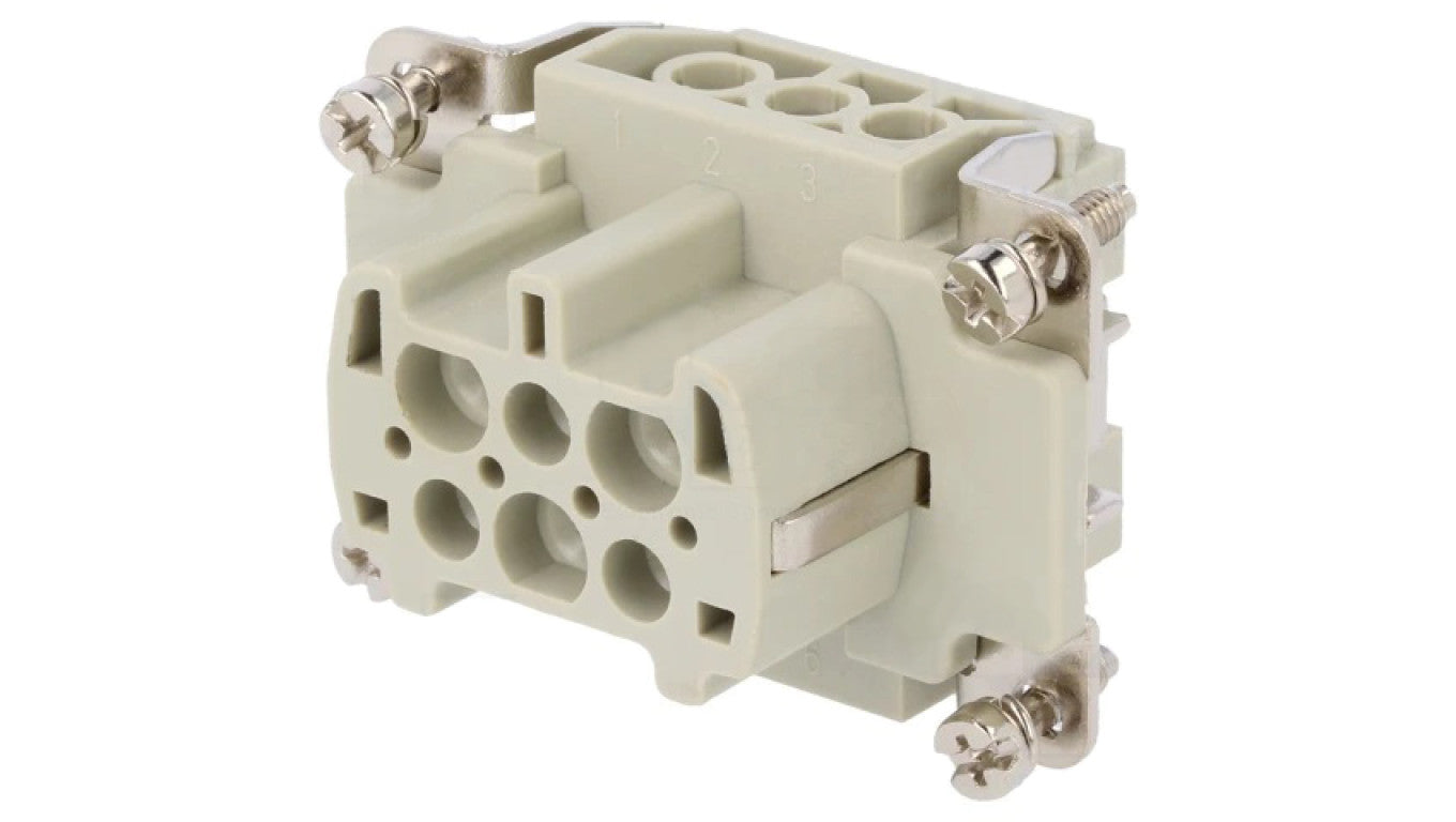Złącze HDC żeńskie 6-PIN 500V T2040062201-000