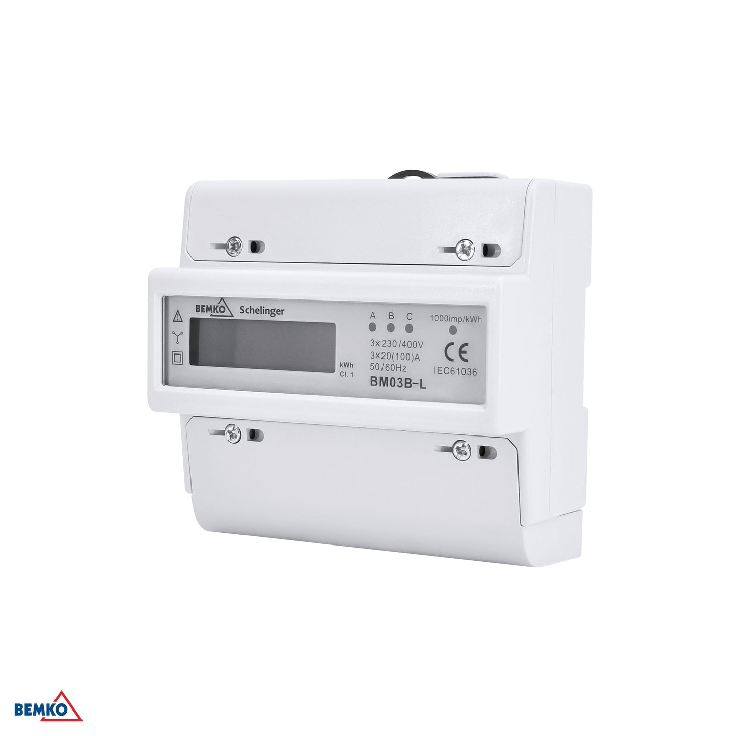 Wskaźnik energii 3 fazowy 20 (100)A