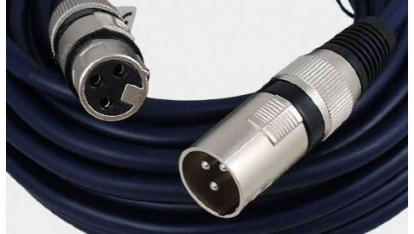 Profesjonalny kabel mikrofonowy studyjny/estradowy gniazdo XLR 3P Canon / wtyk XLR 3P Canon MK06 /20m/