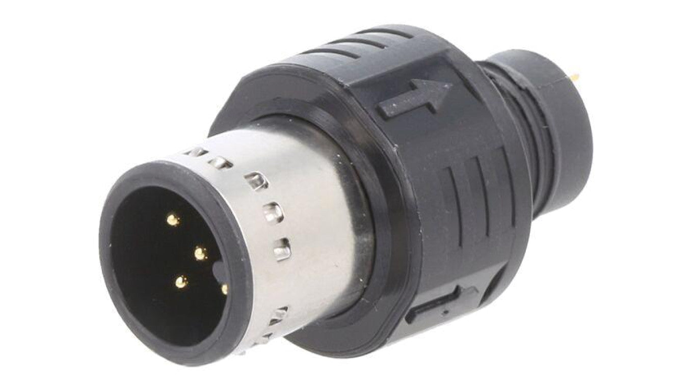 Złącze M12, męskie, PIN:5, wtyk,60V APPM-A05MAPAN-AS1