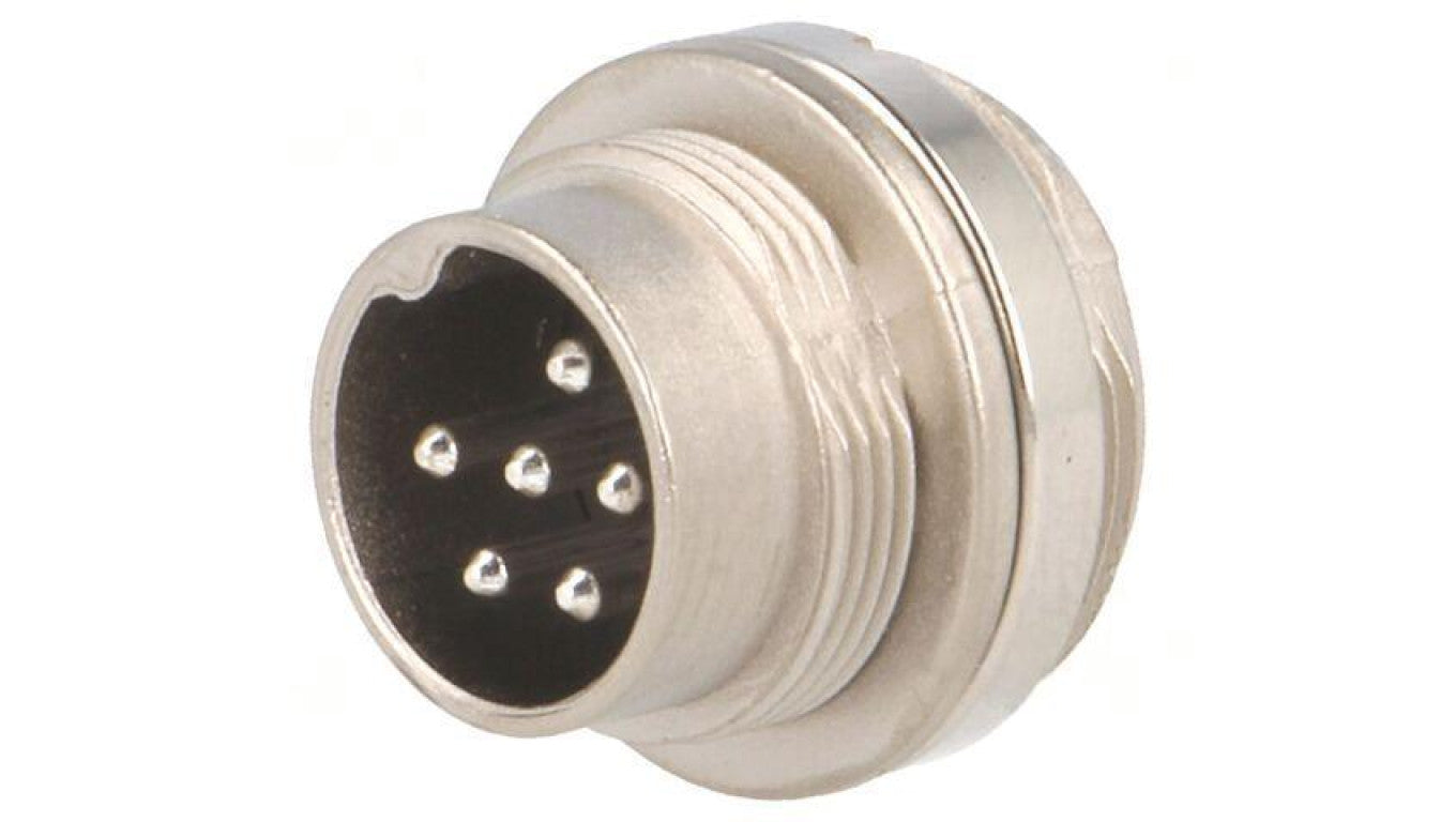 Złącze M16 gniazdo męskie -PIN 6 5A 300V C091D C09131W0061002U