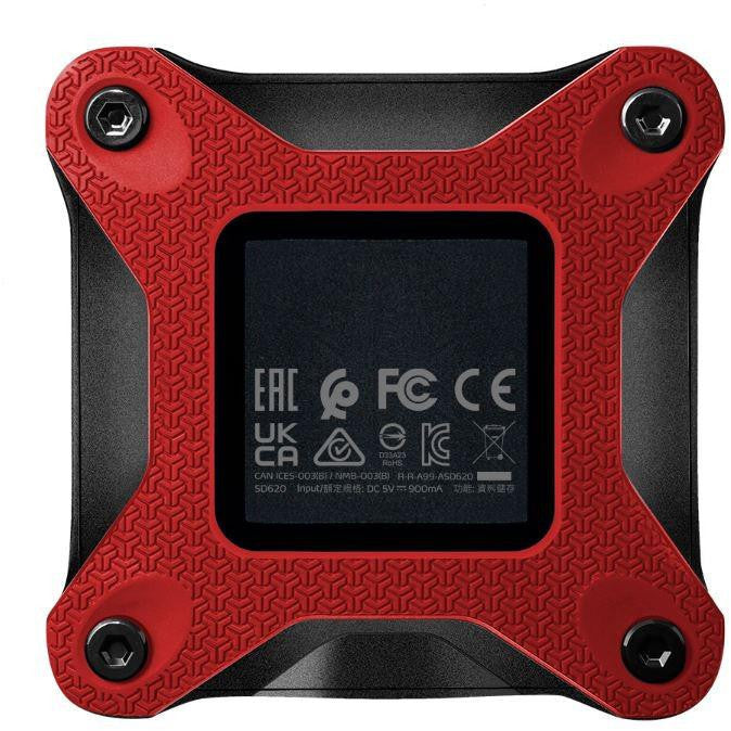 Dysk Zewnętrzny SSD Adata SD620 2TB czerwony