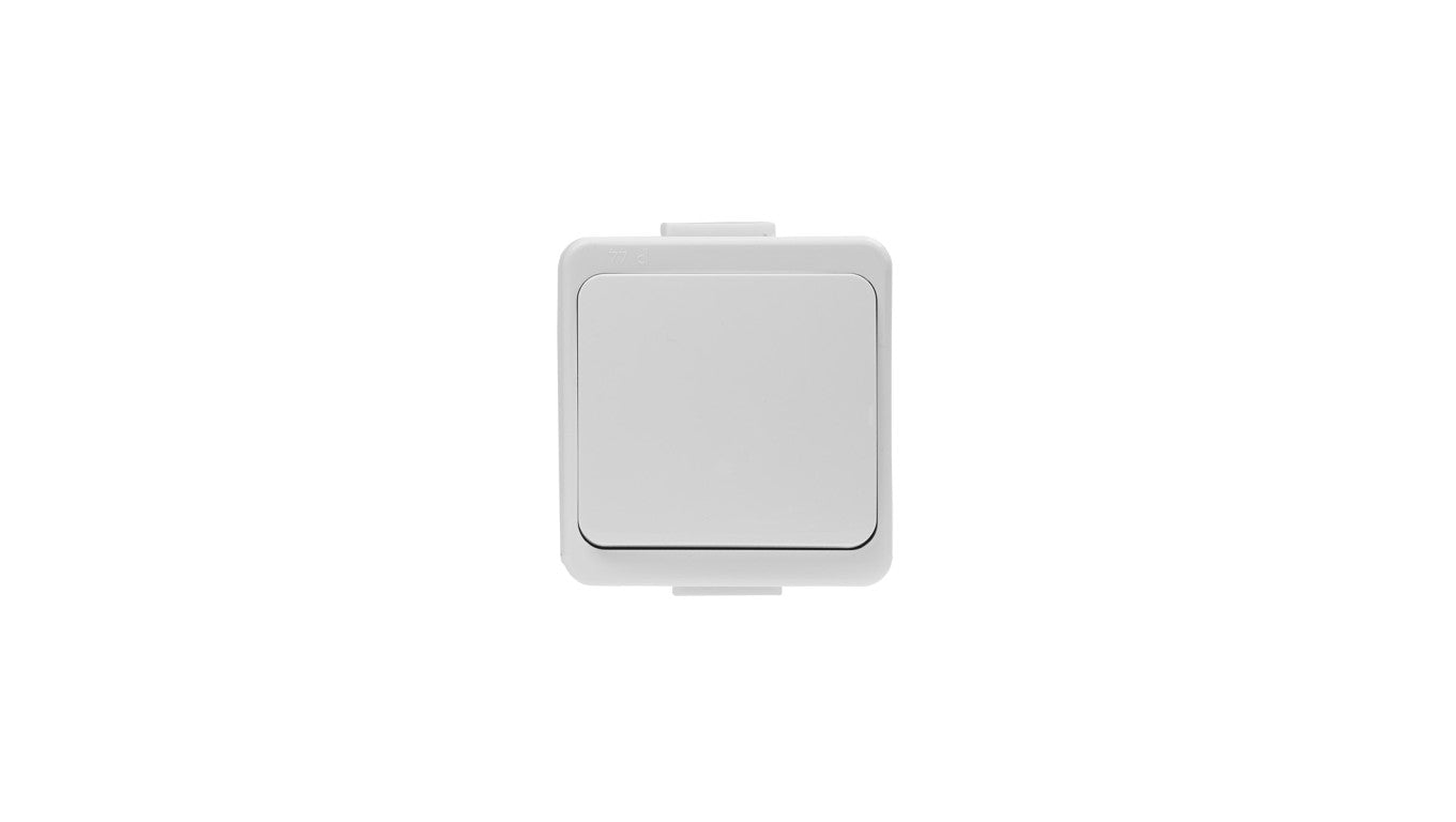 SMART Łącznik zwierny n/t 10A, 250V, światło/dzwonek IP44 biały 00060278