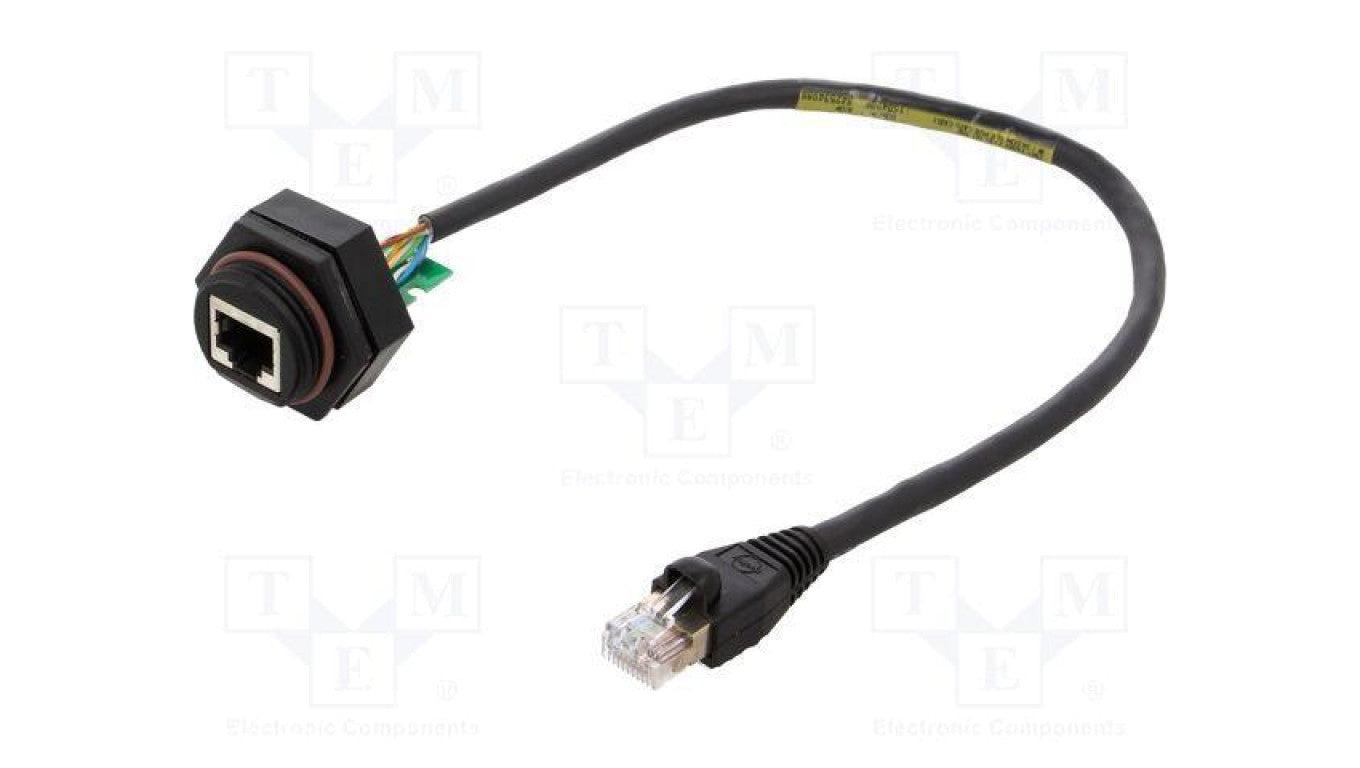 Adapter wtyk 0,305m RJ-Lnxx PIN 8 Kat 10Base-T ekranowane 1300550002