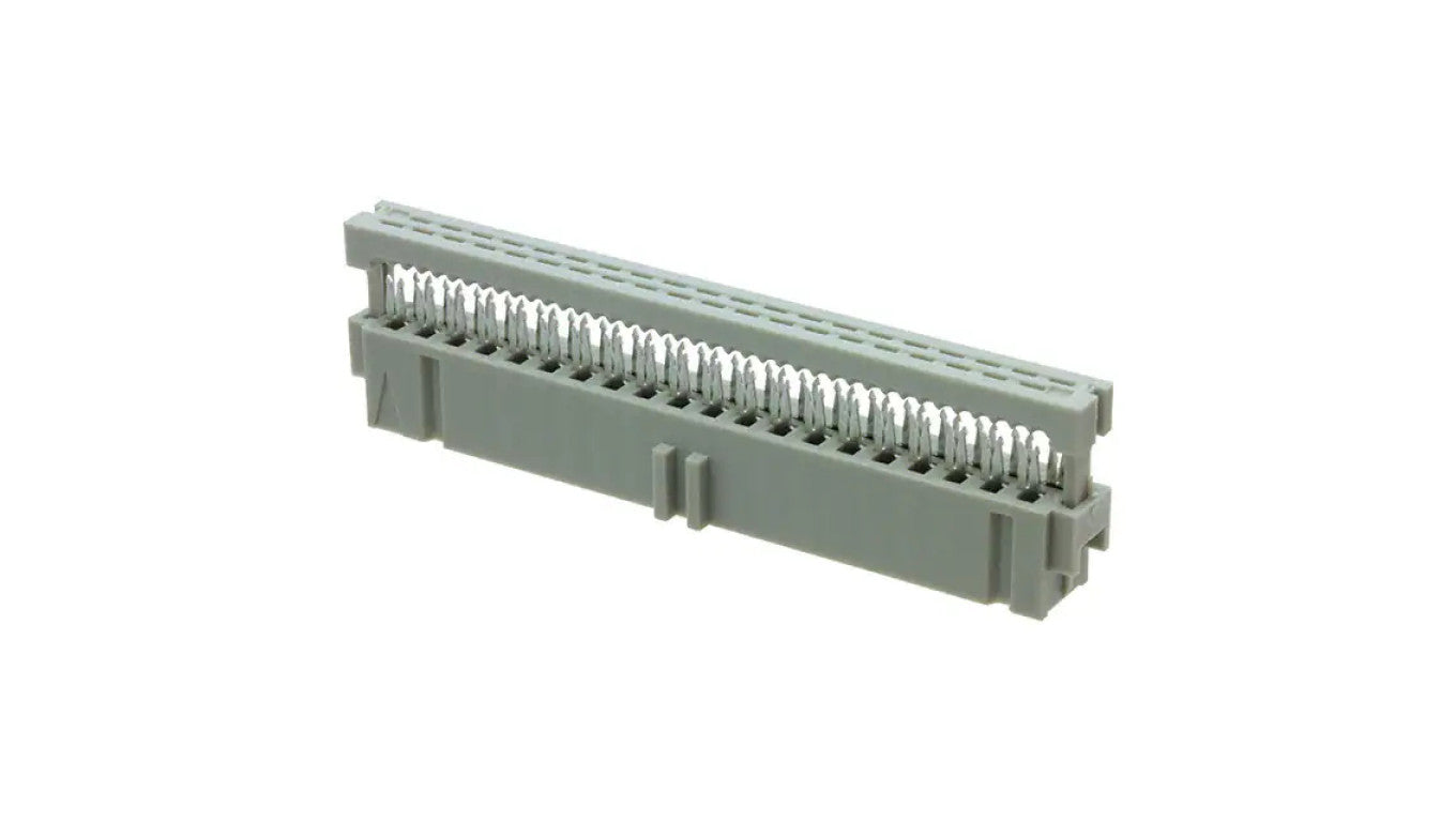 Wtyk IDC żeńskie 40-PIN na taśmę 1,27mm R.styków 2,54mm 4-215882-0