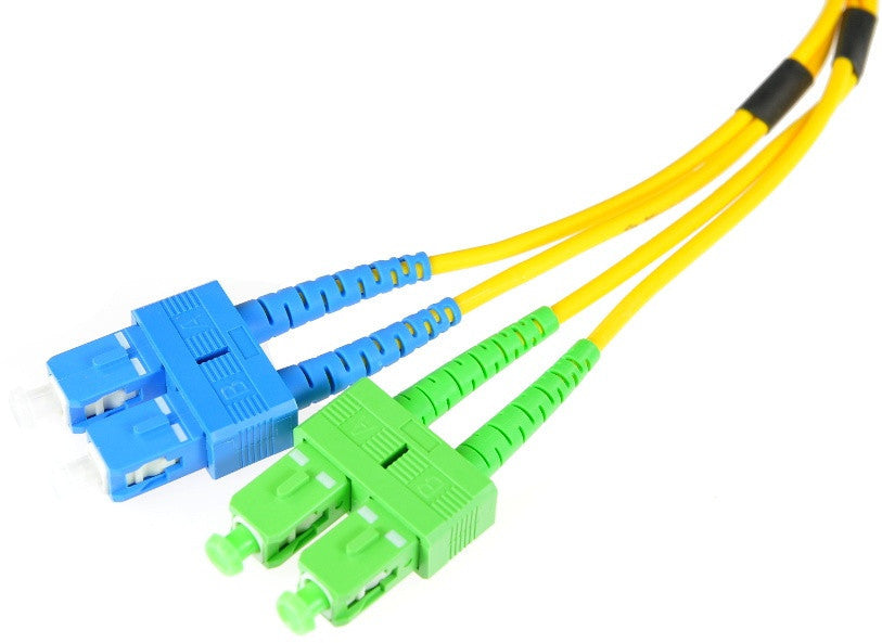 PATCHCORD ŚWIATŁOWODOWY SM SC/UPC-SC/APC DUPLEX 3m