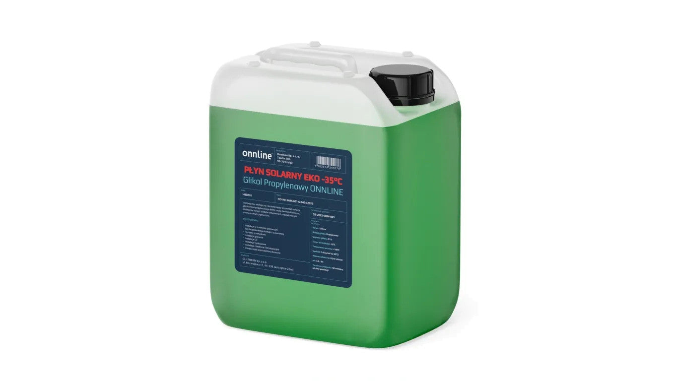 Płyn solarny EKO -35C glikol propylenowy 20l 10119102