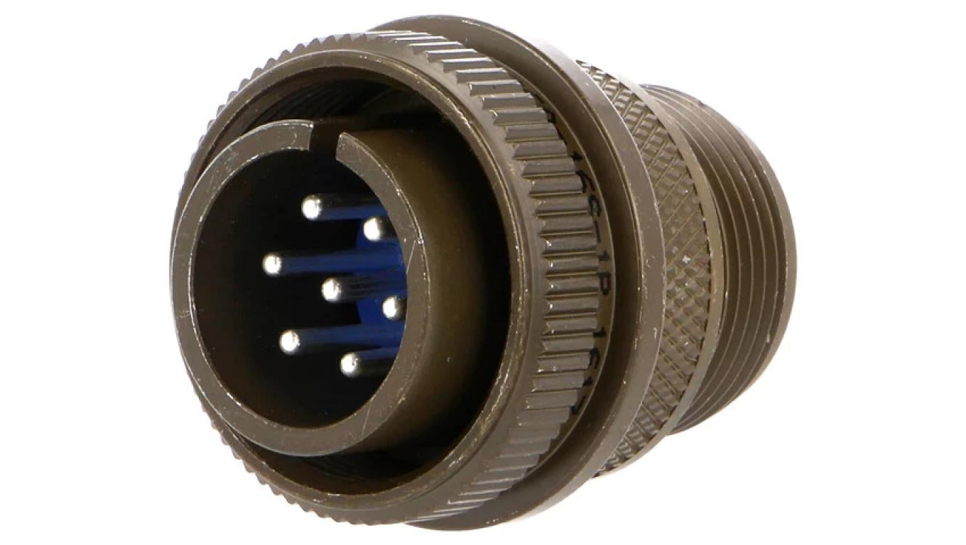 Złącze okrągłe rozmiar 16S 97 stop aluminium 97-3106A-16S-1P