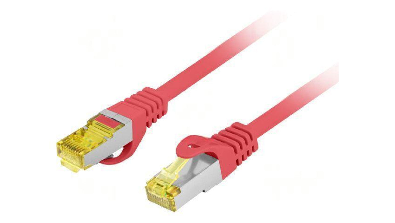 Patch cord S/FTP Cat: 6a RJ45 wtyk z obu stron linka Cu 10m PCF6A-10CU-1000-R
