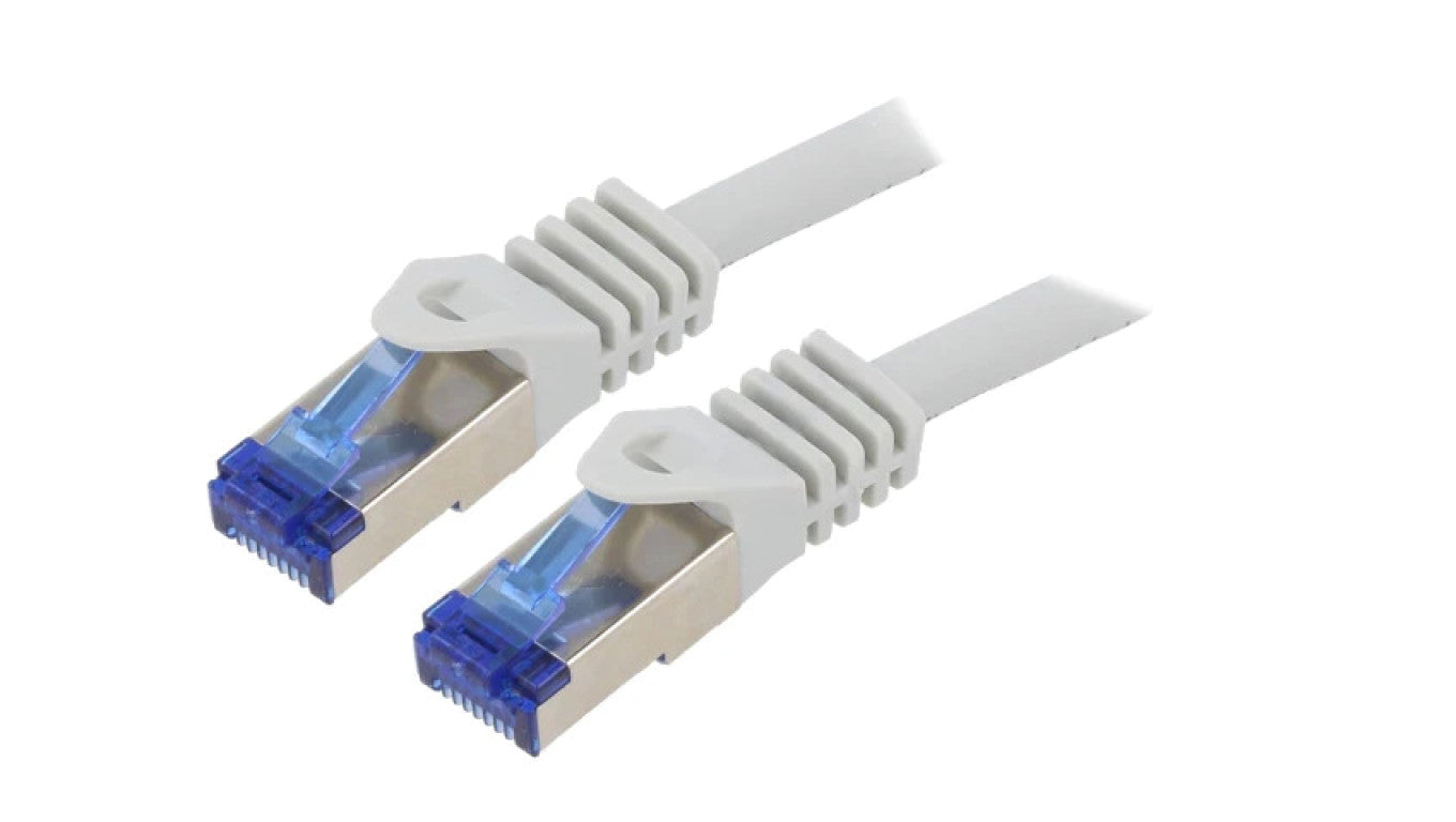 Patch cord S/FTP 6a linka Cu LSZH szary 3m 26AWG -20...75C C6A062S