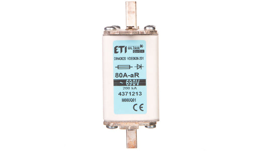 Wkładka bezpiecznikowa NH00 80A aR 690V 004371213