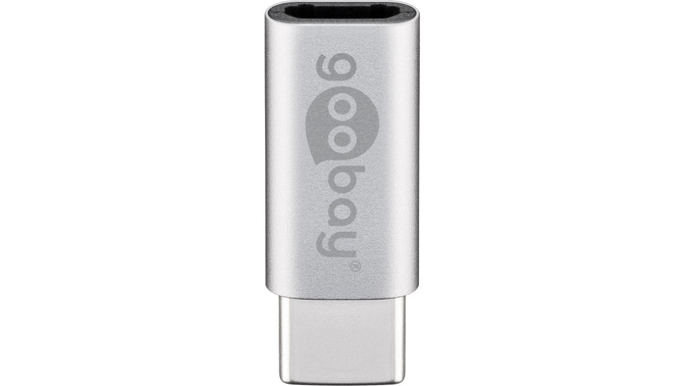 Adapter USB-C™ na USB 2.0 Micro-B, srebrny