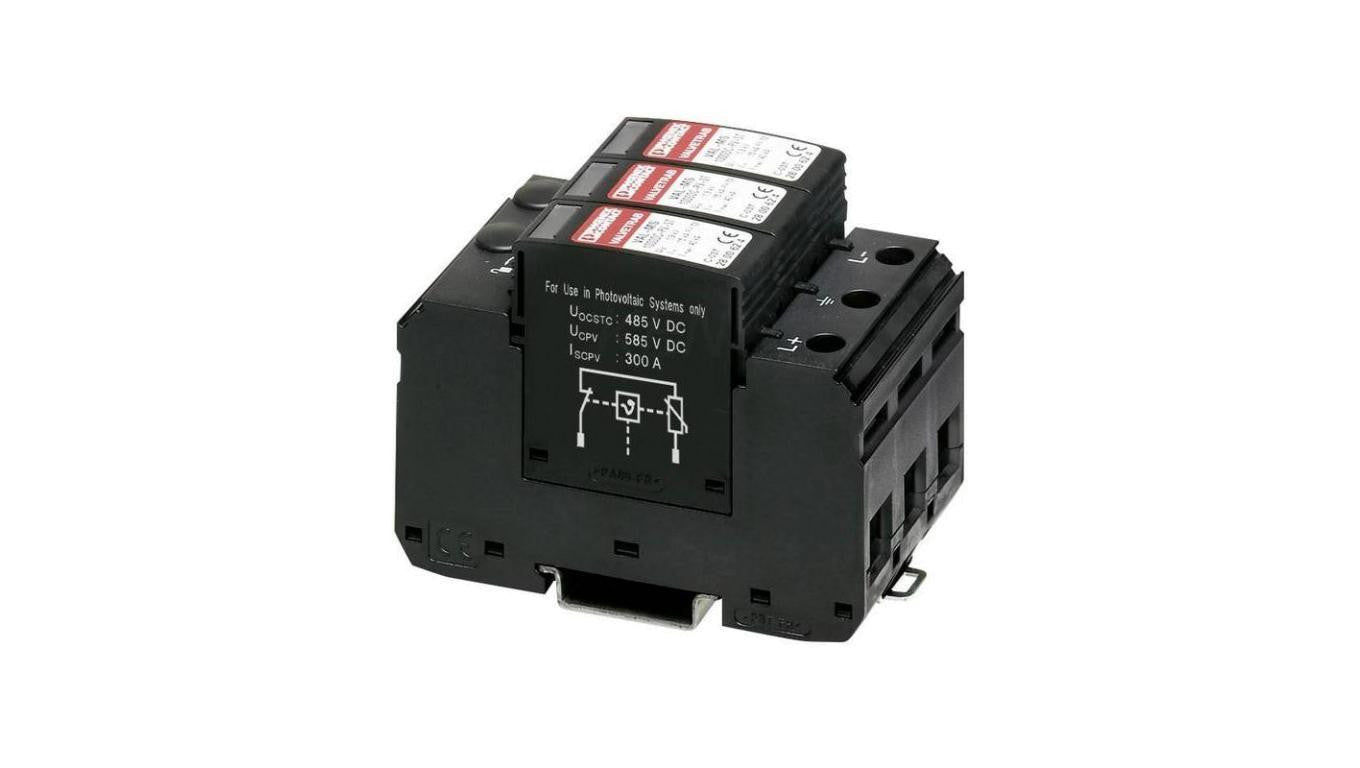 Ogranicznik przepięć DC PV VAL-MS 1000 DC-PV/2+V Phoenix Contact 1099551