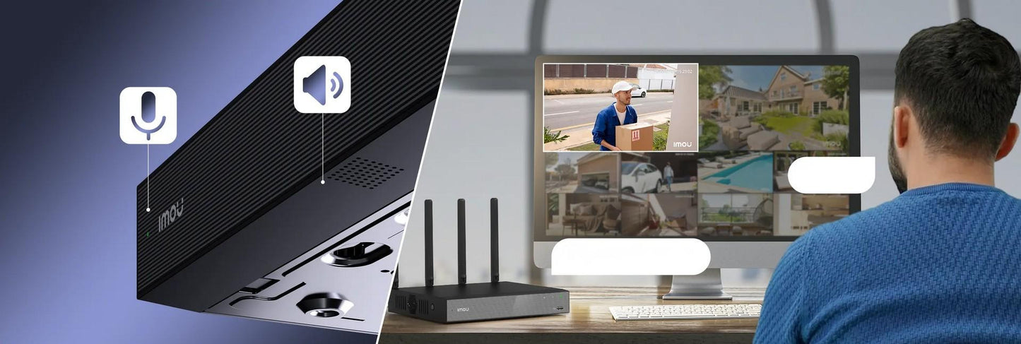 Rejestrator IP Imou N118W Wi-Fi 18- kanałowy