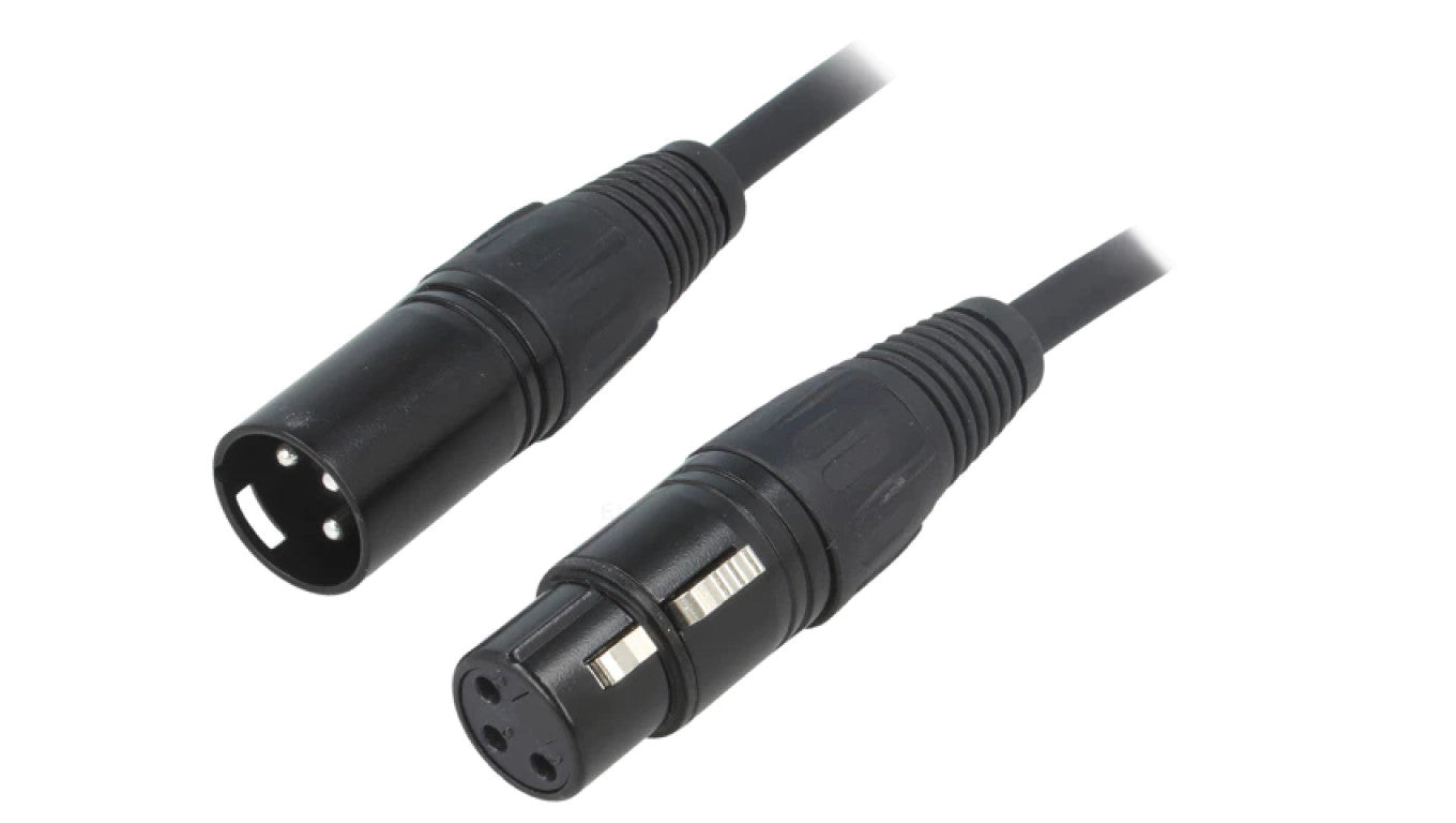 Kabel XLR męski - XLR żeński 3-PIN 1,5m FC6191015
