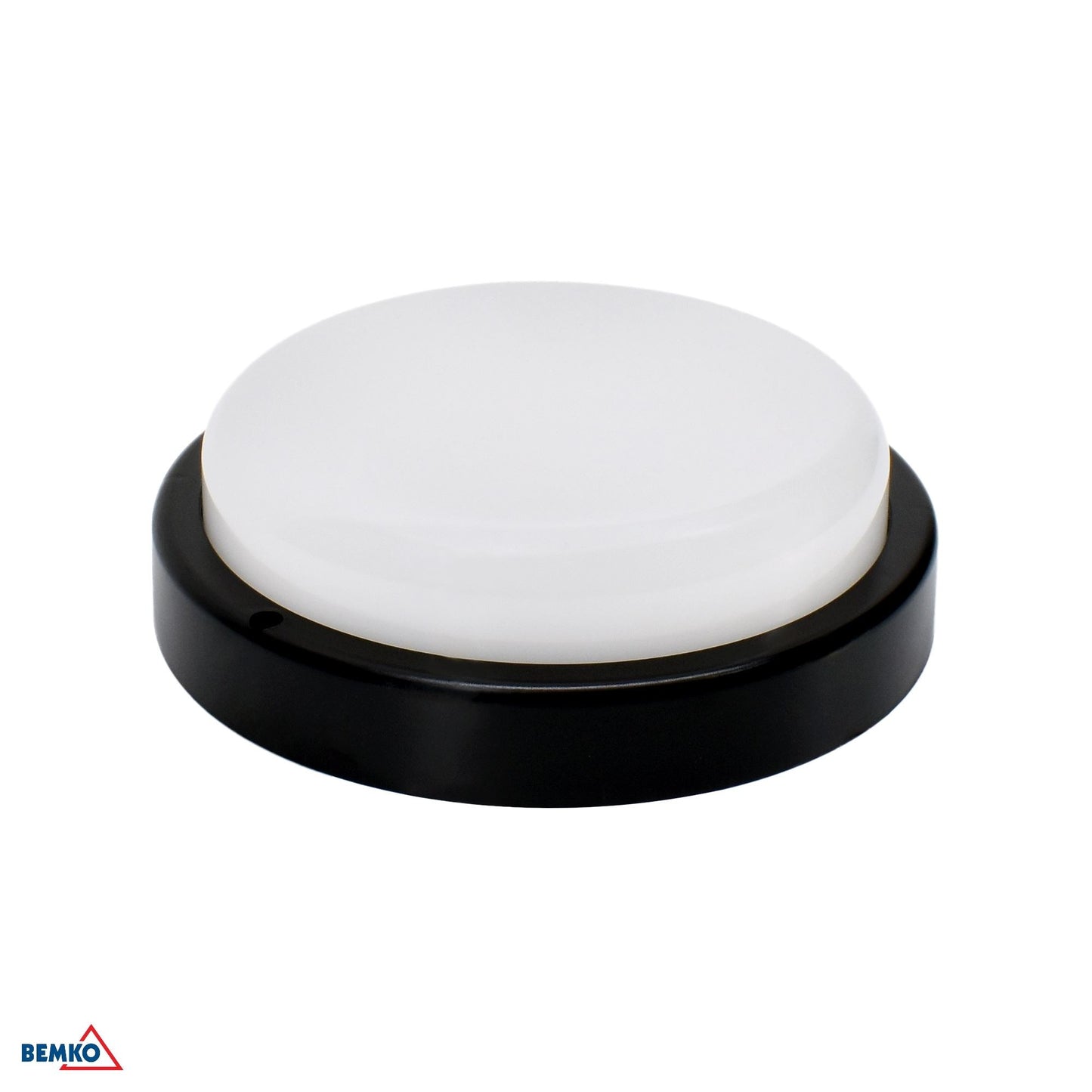 Oprawa LED KANLO okrągła 12W 4000K 1150LM IP54 czarna CZ. MIKR.