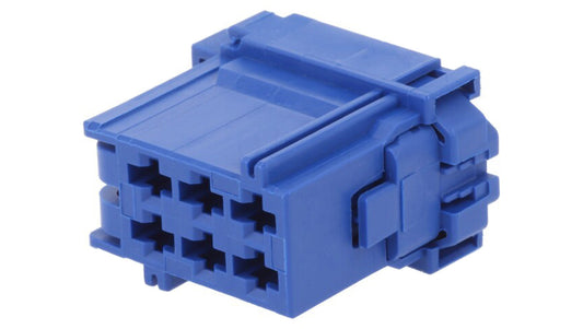 Złącze Automotive MCP żeńskie niebieskie 6-PIN 8-968970-1