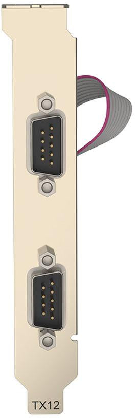 Unitek PCI Express kontroler 2x RS-232