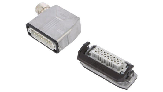 Złącze HDC, męskie + żeńskie, il.-PINów: 16, 16A, 250V, HDC, 16+PE, M25 1424463