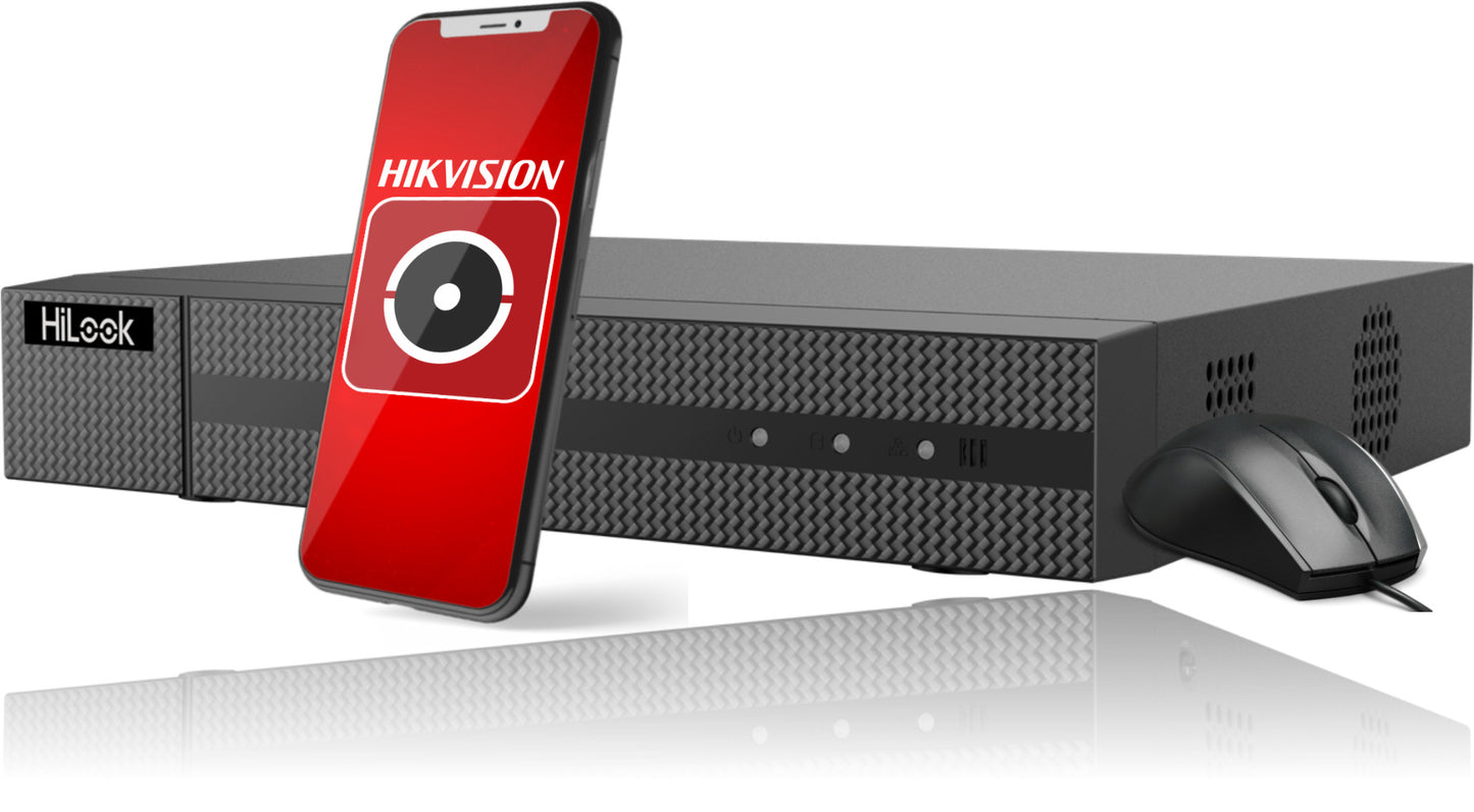 Rejestrator 5w1 Hilook 8 kanałowy 5MP DVR-8CH-5MP z dyskiem 2TB