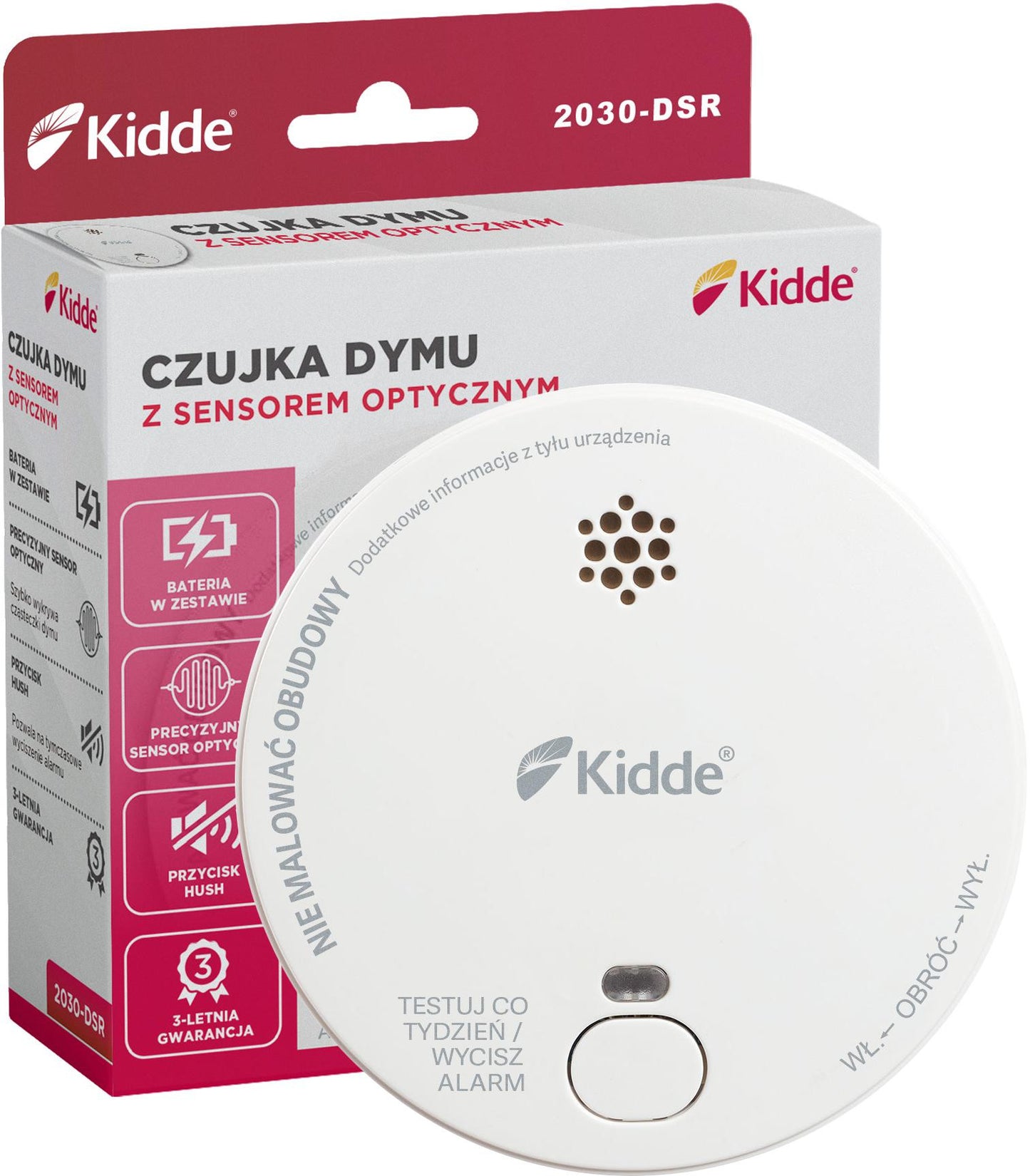 Czujnik dymu KIDDE 2030-DSR