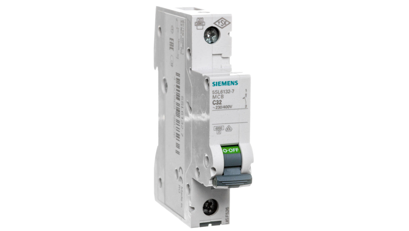 Wyłącznik nadprądowy 1P C 32A 6kA AC SENTRON 5SL6132-7