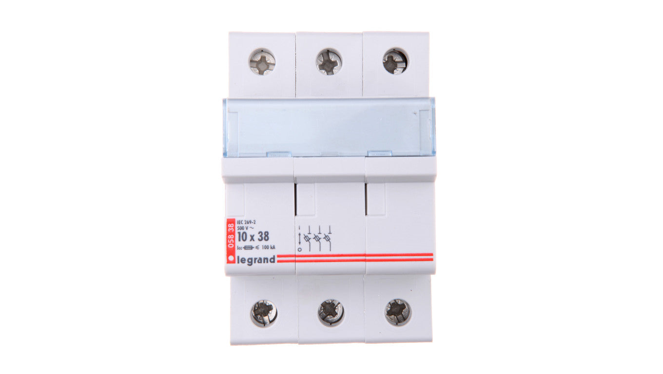 Rozłącznik bezpiecznikowy cylindryczny 3P 10x38mm RB338 005838