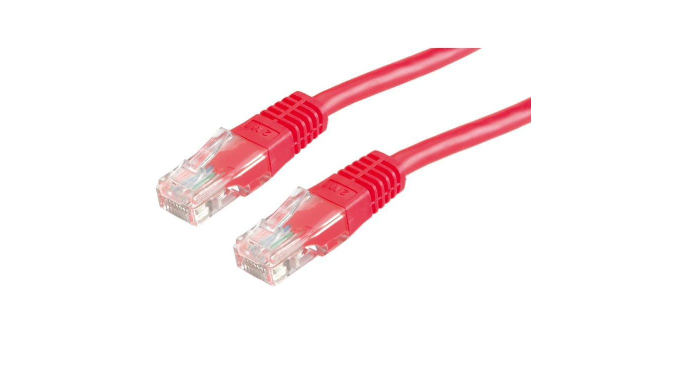 VALUE Patchkabel Cat.6 UTP (klasa E), czerwony, 5 m