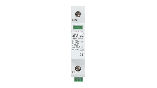 Ogranicznik przepięć Typ T3 1P 10kA SM10D/1P SIMTEC 85301000