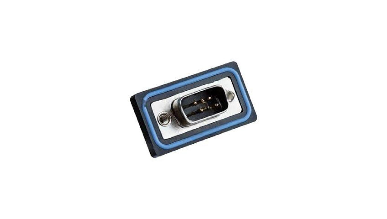 Złącze D-Sub, męskie, PIN: 9, wtyk, proste, ekranowane, 5 A SDB-09PMMS-SL8001