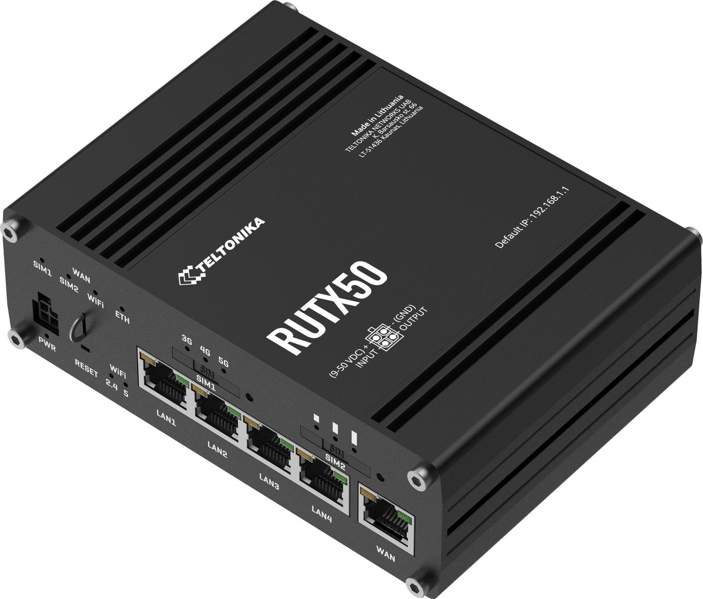 Teltonika RUTX50 router przemysłowy 5G (RUTX50000000)