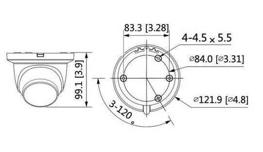 KAMERA 4W1 DAHUA HAC-HDW2241TMQ-A-0280B-S2-DIP