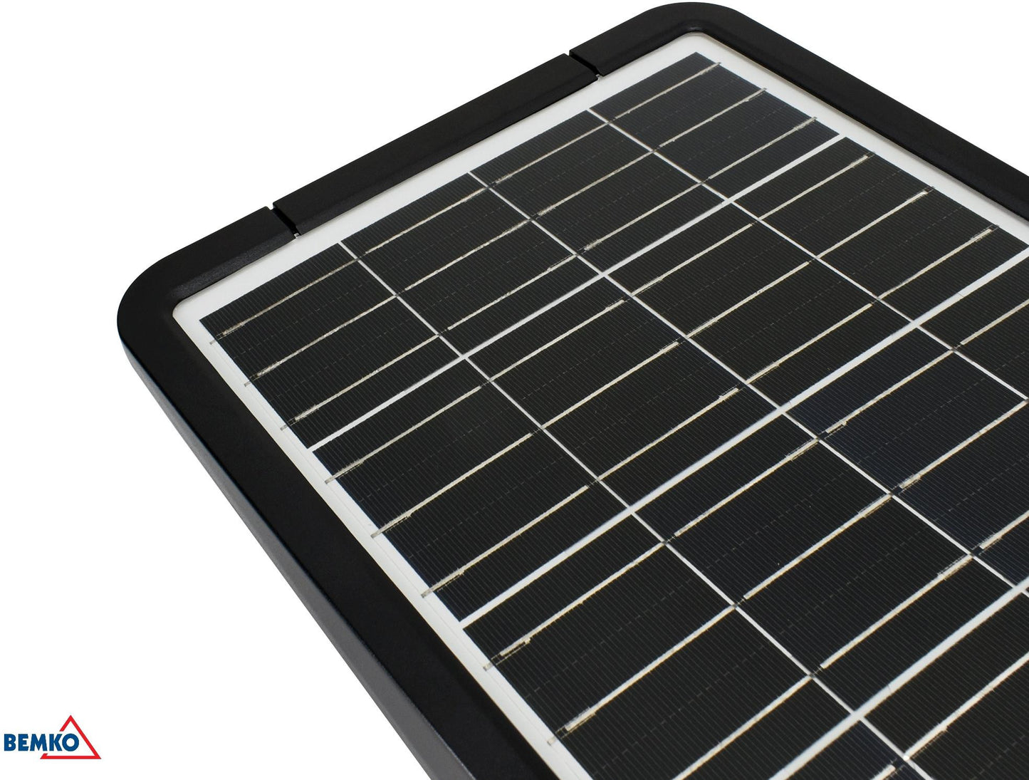 SOLARNA OPRAWA ULICZNA LED BEMKO SOLGER 20W 3000LM 3000/4000/6000K IP65 CZARNA CZ. PIR